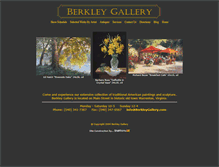 Tablet Screenshot of berkleygallery.com